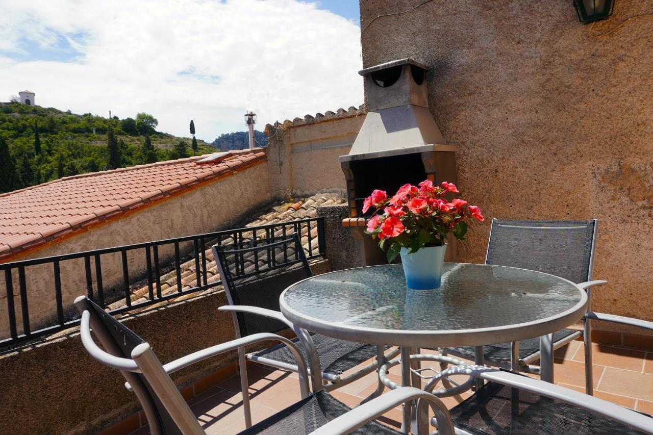 Villa Casa El Cuatro Beceite Esterno foto